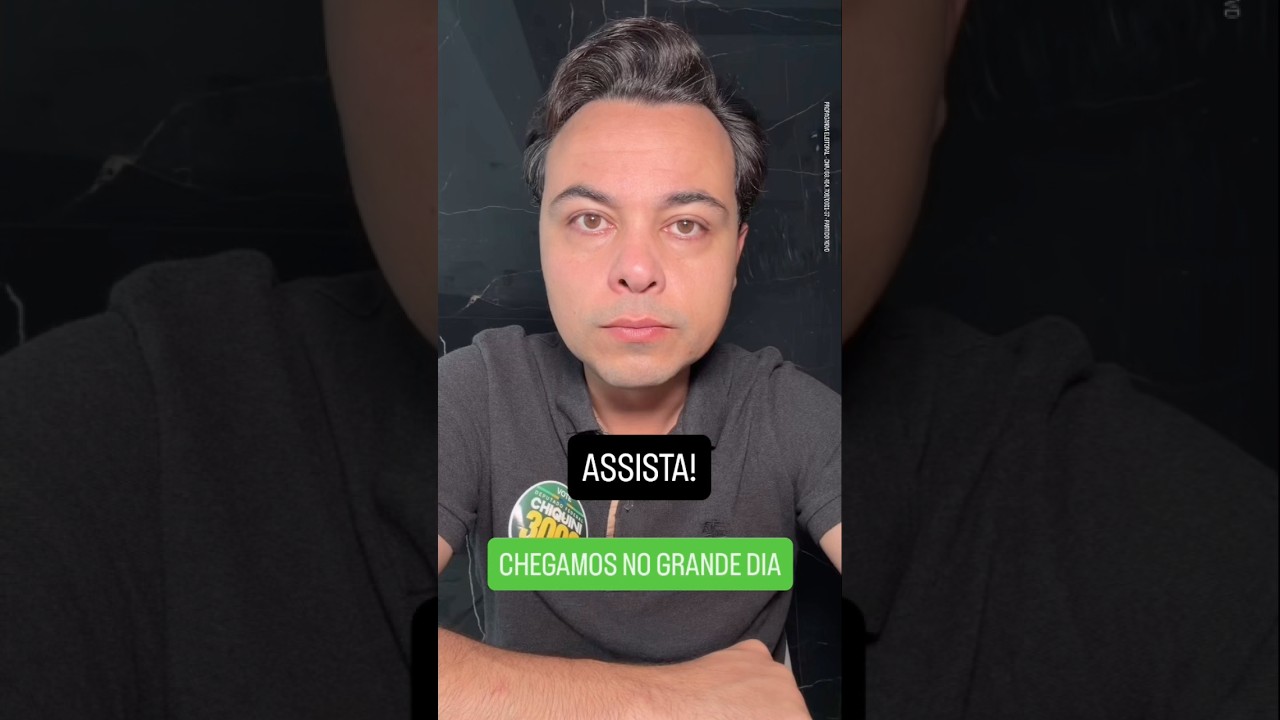 Preciso que você assista este vídeo. CHEGAMOS NO GRANDE DIA!