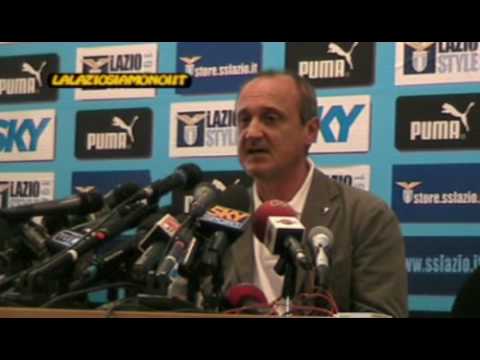 Despedida de Delio Rossi del club Lazio