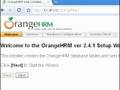 Using OrangeHRM Web Installer