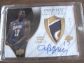 EXQUISITE COLLECTION BASKETBALL CARDS 1 OF 1'S ANDREW BYNUM