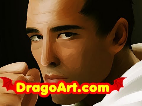 how to draw ufc logo