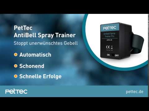 Erziehungshalsband mit Spray – Antibell Spray Trainer von Pettec