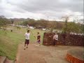 Felipe chegando atrazado para o treino