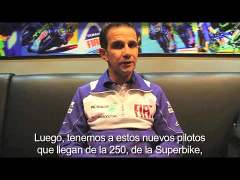 Fiat Yamaha Team: entrevistas con subtitulos en español