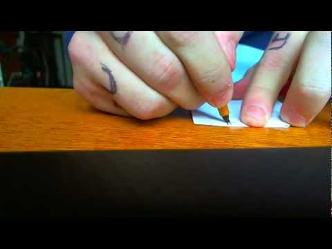 how to draw box with x