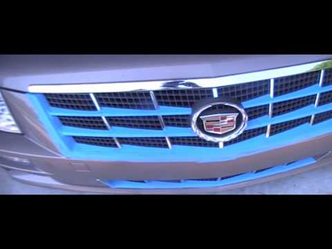 How to Spray paint 2008 Cadillac Grill Custom Cadillac STS Grill