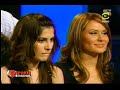 Nicole Pillman en Reporte Semanal-Latin American Idol