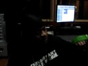Zilla in the studio gettin it in