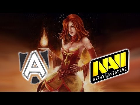 NaVi vs Alliance (14.04.2014) ASUS ROG DREAMLEAGUE SEASON 1 Dota 2 RUS