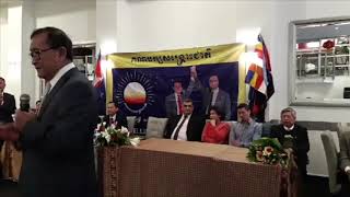 Khmer Politic - H.E Sam Rainsy, H.E Tiou Long Somura , H.E Eng Chhay Eang, H.E Ky Wandara and H.E Vann Narith in the