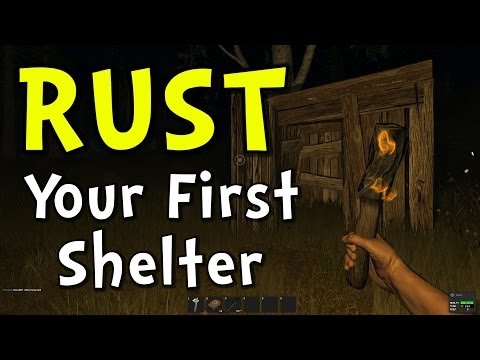 rust - How to survive your first night in Rust (closed alpha)! In this episode, I'll show you how to make a safe and cozy shelter in the first minutes of the game. ...