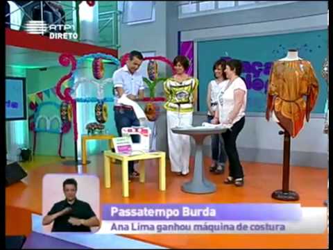 Burda na Praça da Alegria - Top's, Túnicas e Lenços de praia