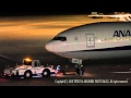 コックピット風景(Cockpit scenery)：ANA B777-300(JA751A) SPOT OUT EVENING @HANEDA