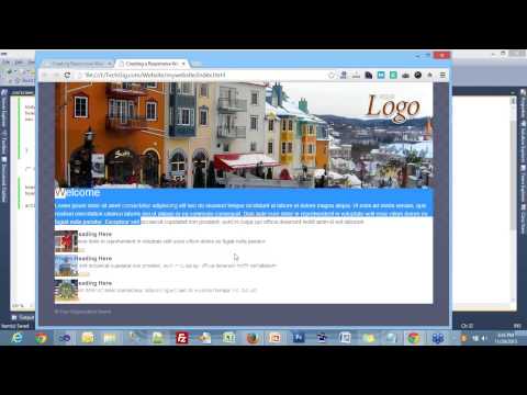 how to create responsive website