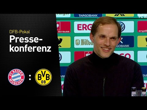Fussball: FC Bayern München - BVB 2:3 | Pressekonferenz ...