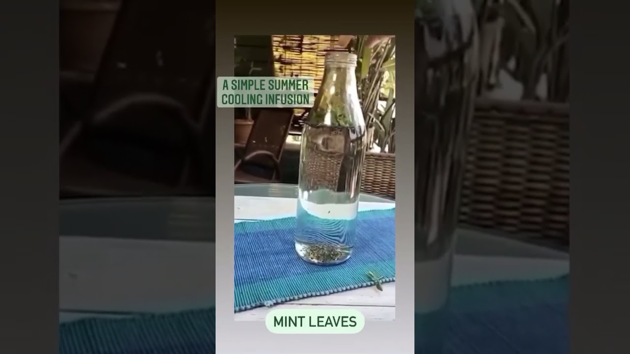 A simple summer cooling infusion