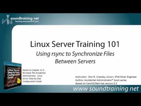 how to use rsync to sync directories