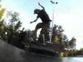 Skating a picnic table at Nummi park -2007
