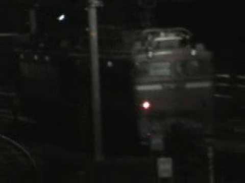 貨物列車　６５３レ　機関車回送