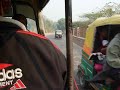 Leaving Fatehpur Sikri Agra India on Auto Rickshaw Leaving Fatehpur Sikri Agra India on Auto Rickshaw