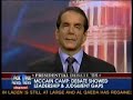 Charles Krauthammer: Obama won the 1st Presidential Debate Charles Krauthammer: Obama won the 1st Presidential Debate