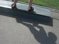 50-50 nollie fronside shuv out