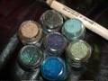 NEW Stunning Barry M fine glitter dust swatches