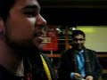 Karim Busts a Rhyme at Denny\