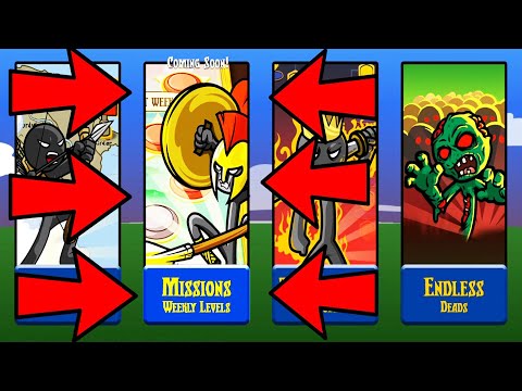 Epic All New Missions UNLOCKED BEST STRATEGY | Stick War Legacy New Chapters - New LEVELS | TRZ