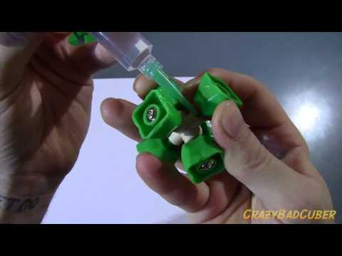 how to properly lube a cube