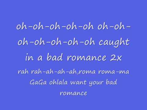 Bad Romance Lyrics