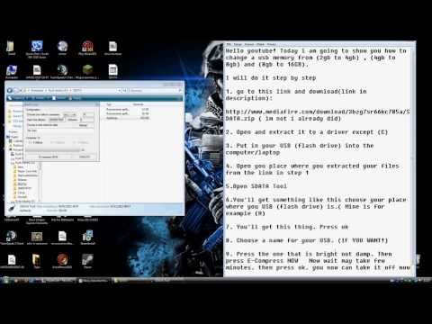 how to get more gb on usb