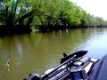 Jet Boat fishing the Monocacy