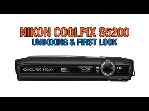 Nikon Coolpix S5200 Unboxing & First Look