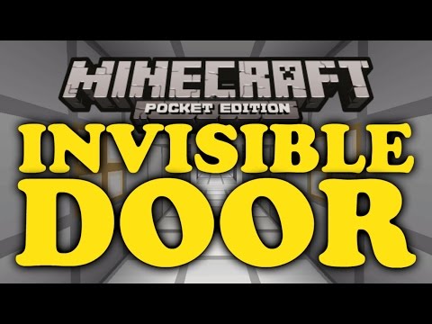 how to make a door in minecraft pe