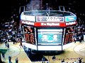 Sonics scoreboard catches fire
