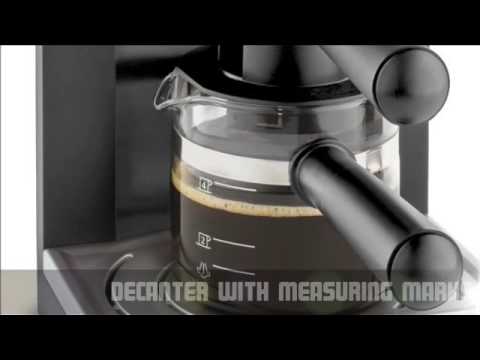 Mr. Coffee ECM160 4-Cup Steam Espresso Machine