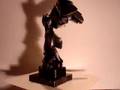 Harmony of Samothrace (Chrome) - Contemporary Sculpture