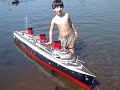 Model Boat SS Normandie 1935 Cruiser