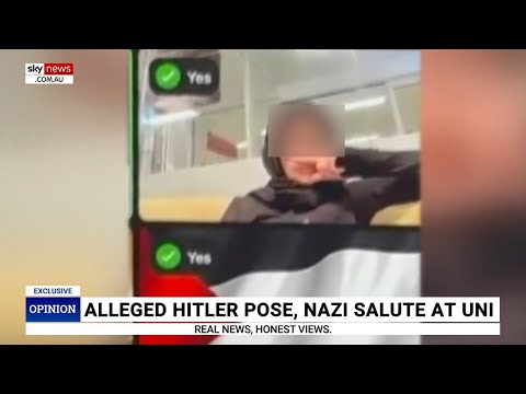 AUSTRALIA: Rampant anti-Semitism on campus as pro-Hamas students perform “Heil Hitler” salute directed at Jewish students