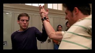 Spider Man-1 (2002) Campus Fight Scene Telugu Dubb