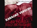 Lady Gaga - Bad Romance Karaoke Version