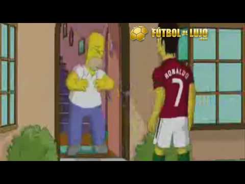 Ronaldo vs Homero !!! (^^,) jaja