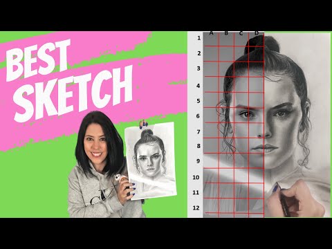 video-linktoworks-HOW TO DRAW THE BEST INITIAL SKETCH - STAR WARS "REY"...