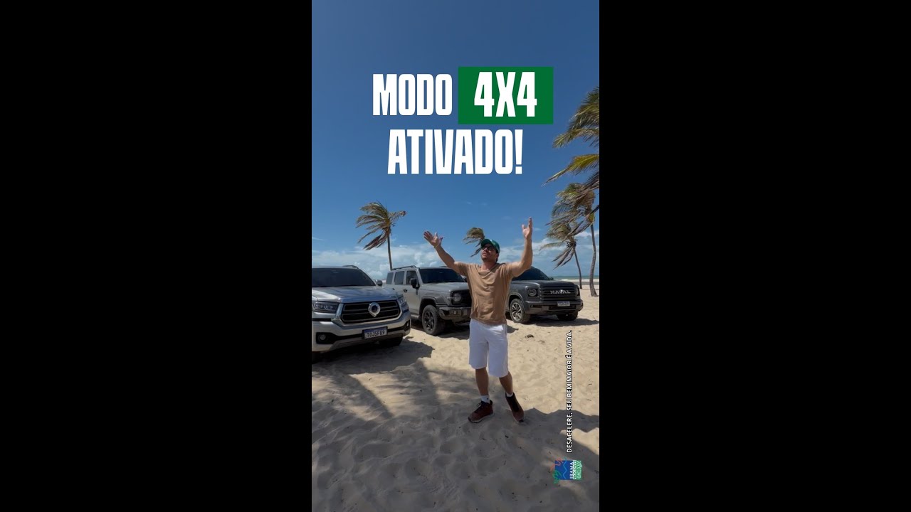 4x4 de verdade! Vanderlei Campos faz um teste drive com os carros da GWM.