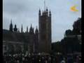 Thousands of Tamils protest ouside UK Parlimament to demand action against Sri Lanka for Indiscriminate Bombing of Tamils