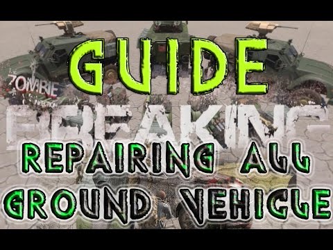 how to repair vehicle arma 3