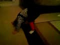 Arabella does Yoga