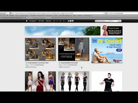 how to get more clothes in sims 3