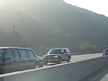President Bush's Presidential Motorcade in Los Angeles
